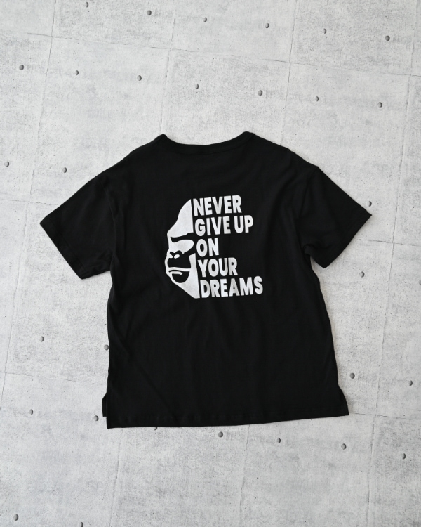 【ジーンズベー】GROW EVERY DAY Tシャツ / ブラック