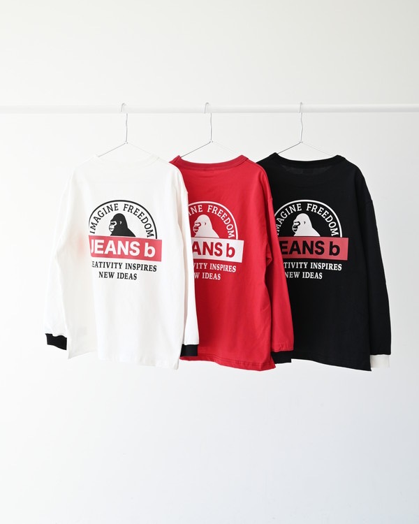 【ジーンズベー】GLORY ロングTシャツ / オフホワイト 