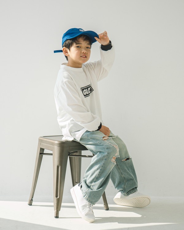 【ジーンズベー】GLORY ロングTシャツ / オフホワイト 