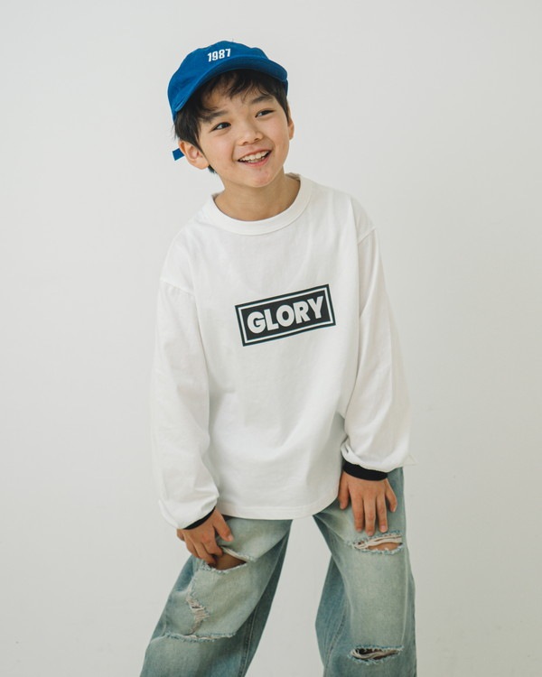 【ジーンズベー】GLORY ロングTシャツ / オフホワイト 
