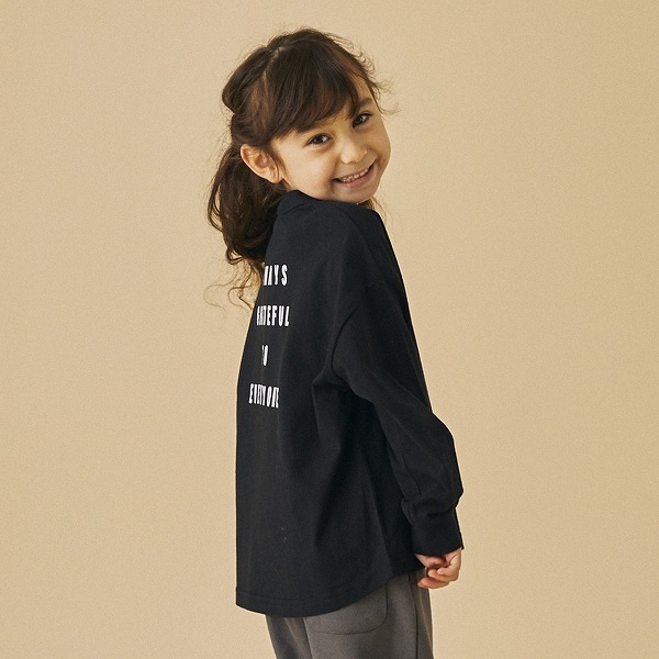 【25FW】FOLKS L/S Tシャツ / ブラック