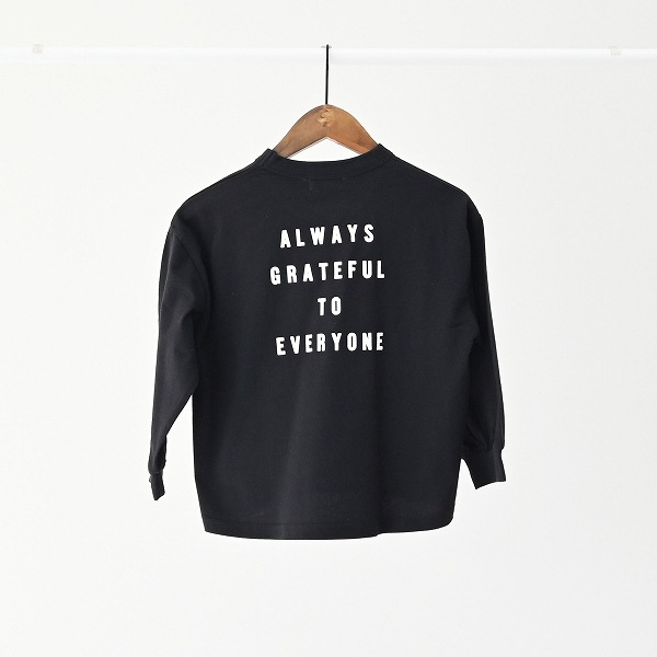 【25FW】FOLKS L/S Tシャツ / ブラック