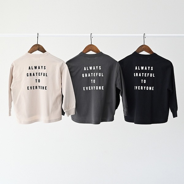 【25FW】FOLKS L/S Tシャツ / ブラック