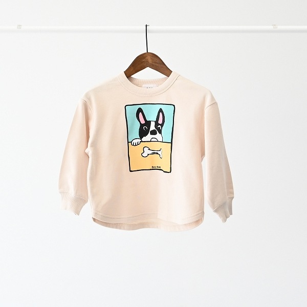 【25FW】F/B DOG トレーナー / アイボリー