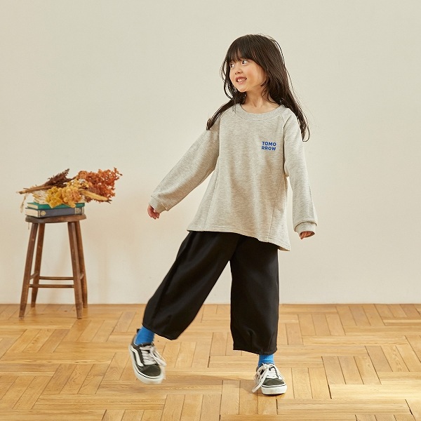 【25FW】フレアプルオーバー / 杢グレー