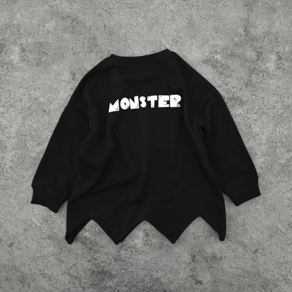 【25FW】モンスターなりきり トレーナー / ブラック