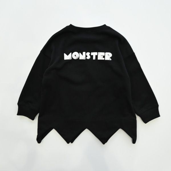 【25FW】モンスターなりきり トレーナー / ブラック