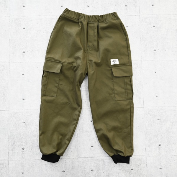 【25FW】カーゴツイル ロングパンツ / カーキ