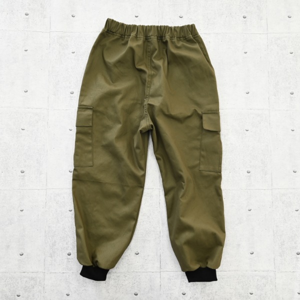 【25FW】カーゴツイル ロングパンツ / カーキ
