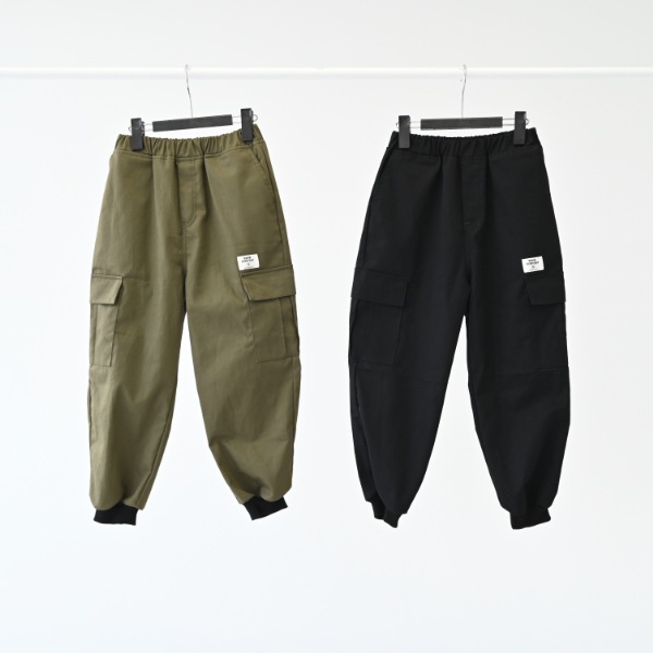 【25FW】カーゴツイル ロングパンツ / カーキ