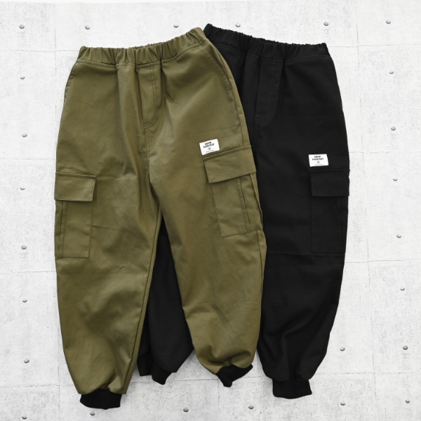 【25FW】カーゴツイル ロングパンツ / カーキ