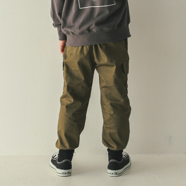 【25FW】カーゴツイル ロングパンツ / カーキ