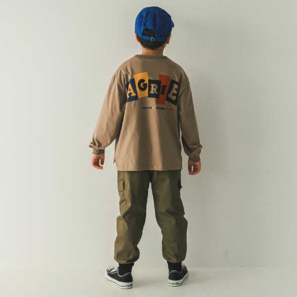 【25FW】カーゴツイル ロングパンツ / カーキ