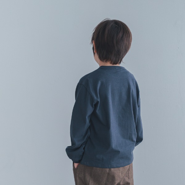 【25FW】FABRIC ロングＴシャツ / チャコールグレー