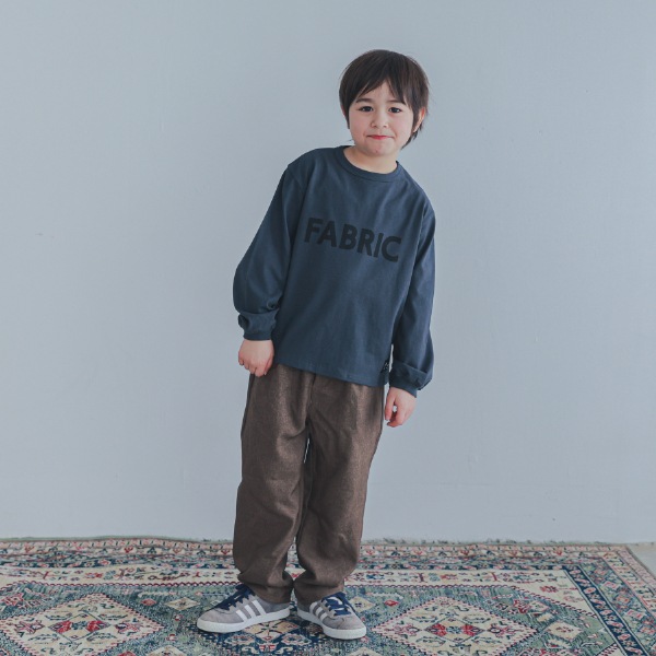 【25FW】FABRIC ロングＴシャツ / チャコールグレー