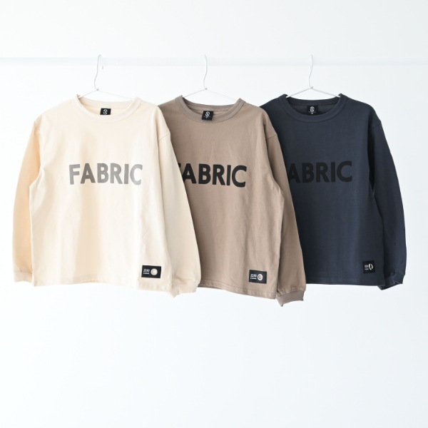 【25FW】FABRIC ロングＴシャツ / チャコールグレー
