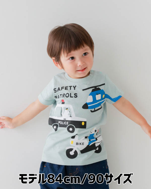 【チークルーム】パトロールＴシャツ / サックス