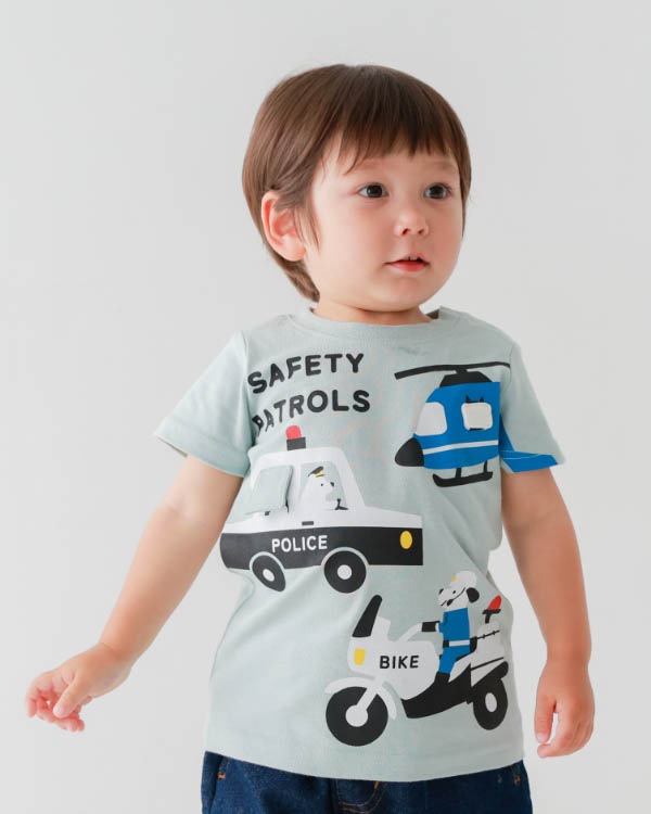 【チークルーム】パトロールＴシャツ / サックス