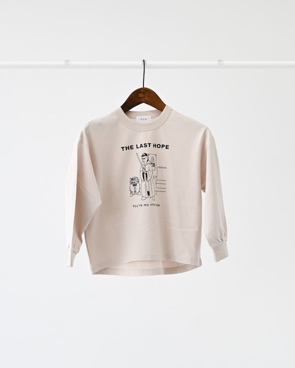 【フォブ】LAST HOPE L/S Tシャツ / サンド