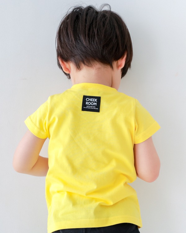 【チークルーム】ご当地新幹線 Tシャツ / イエロー