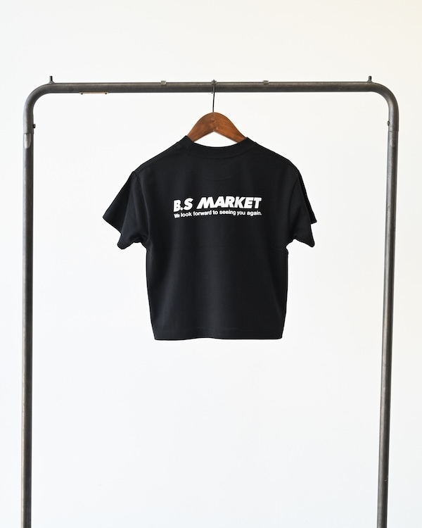 【ブーストック】B/S MARKET Tシャツ / ブラック