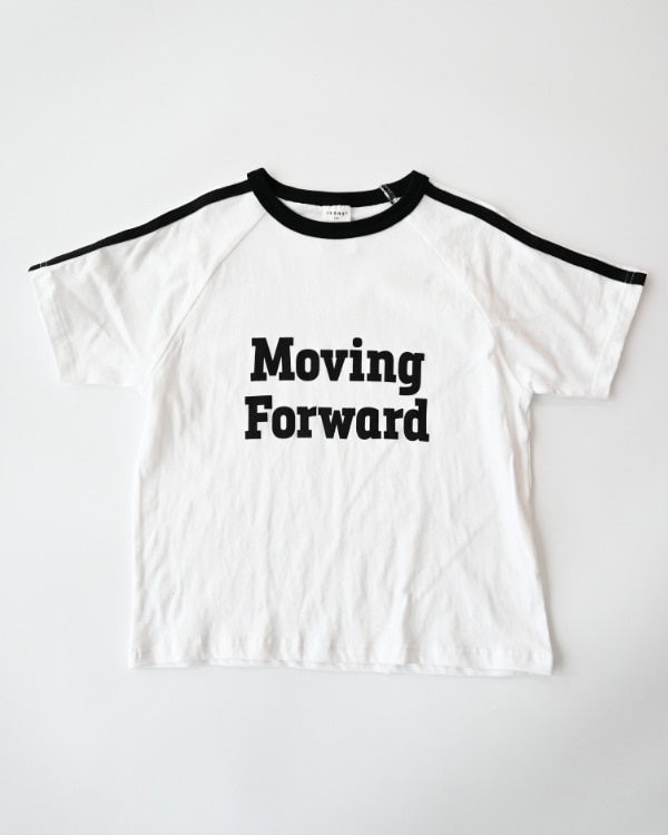 【ジーンズベー】MOVING LINE Tシャツ / オフホワイト