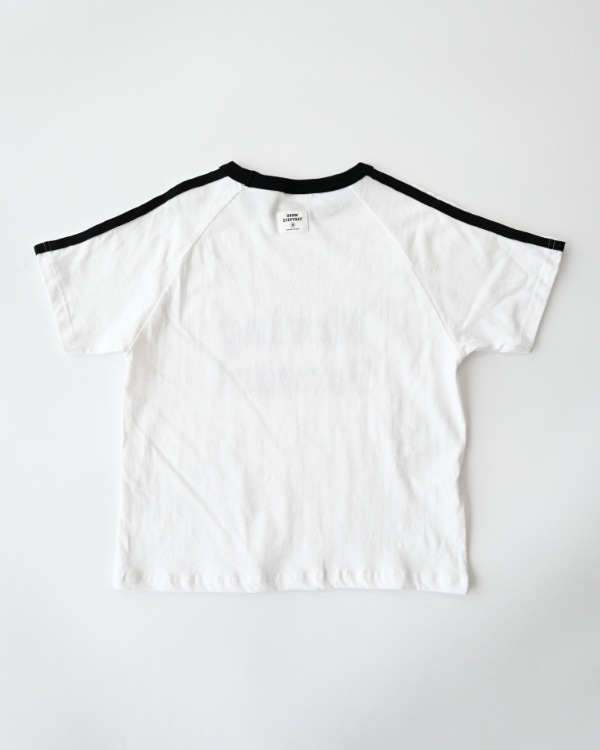 【ジーンズベー】MOVING LINE Tシャツ / オフホワイト