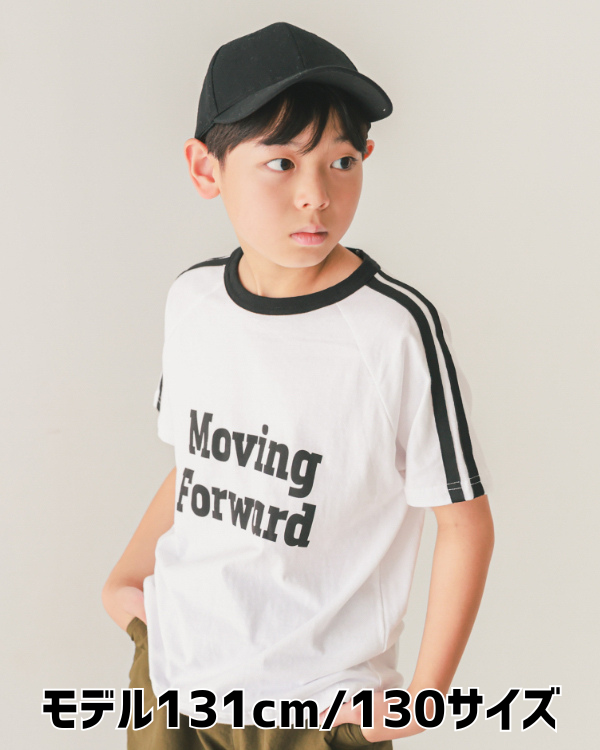 【ジーンズベー】MOVING LINE Tシャツ / オフホワイト