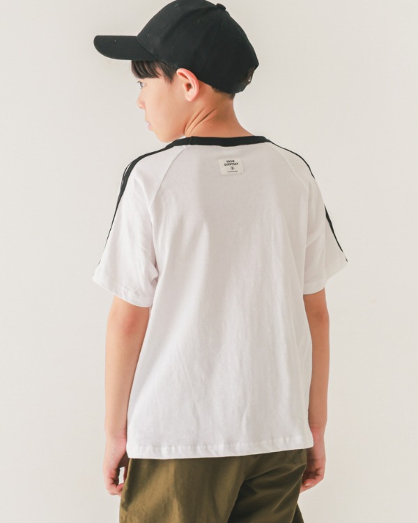 【ジーンズベー】MOVING LINE Tシャツ / オフホワイト