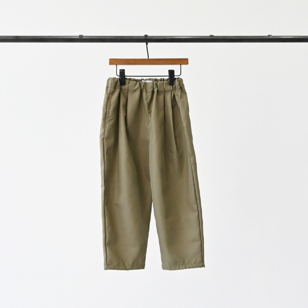 【25FW】2タックイージーパンツ / カーキ