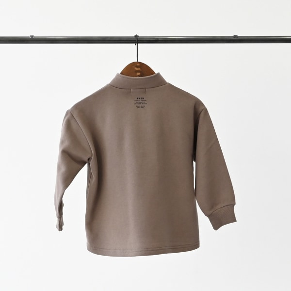 【25FW】ハーフジップトレーナー / 杢グレー
