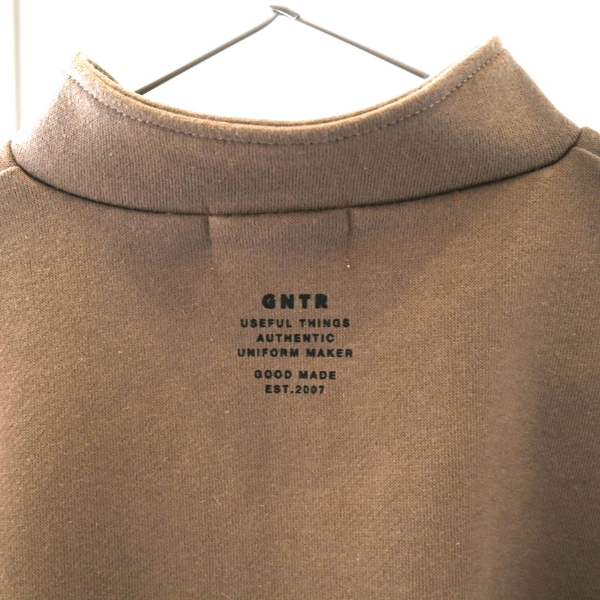 【25FW】ハーフジップトレーナー / 杢グレー