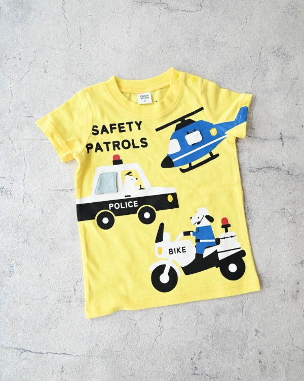 【チークルーム】パトロールＴシャツ / イエロー