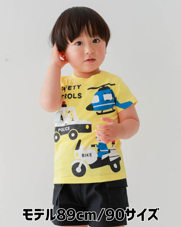 【チークルーム】パトロールＴシャツ / イエロー