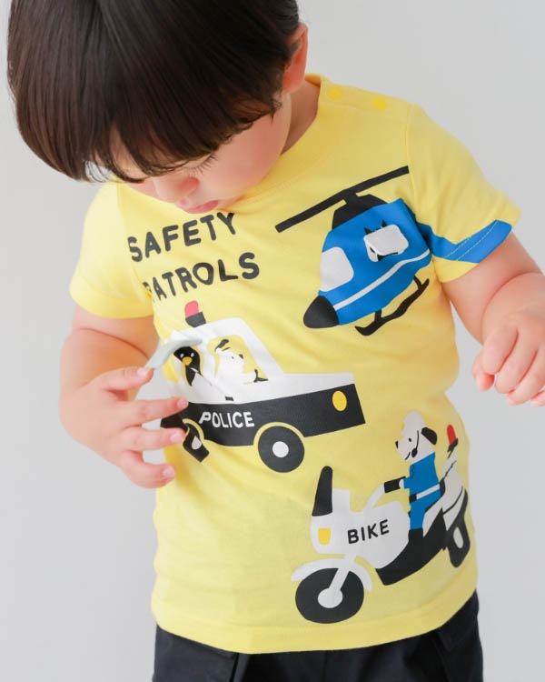 【チークルーム】パトロールＴシャツ / イエロー