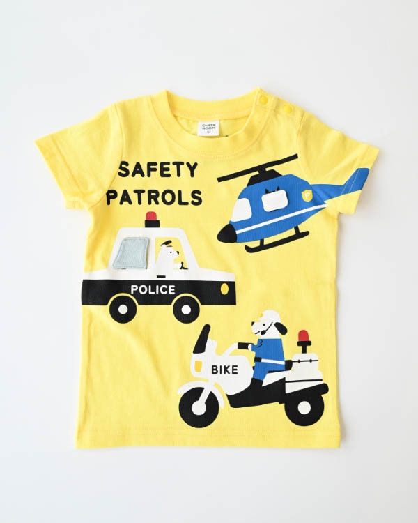 【チークルーム】パトロールＴシャツ / イエロー