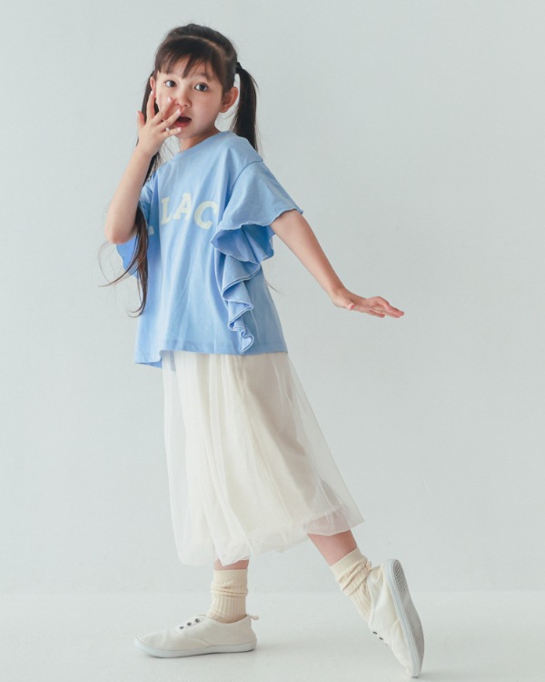 【エヌエイチティー】チュールバルーンパンツ / アイボリー