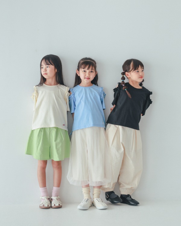 【エヌエイチティー】チュールバルーンパンツ / アイボリー