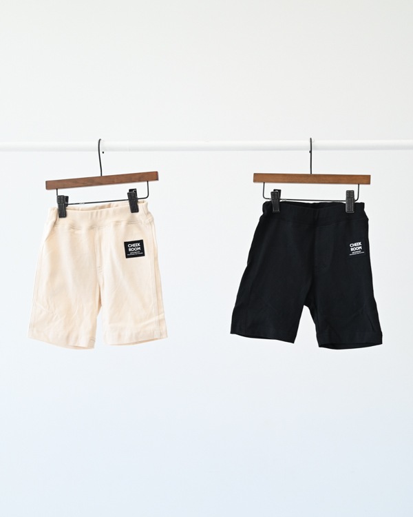 【26SS】かに ハーフパンツ / ブラック