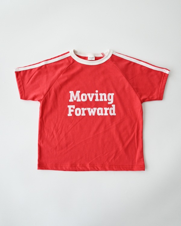 【ジーンズベー】MOVING LINE Tシャツ / レッド