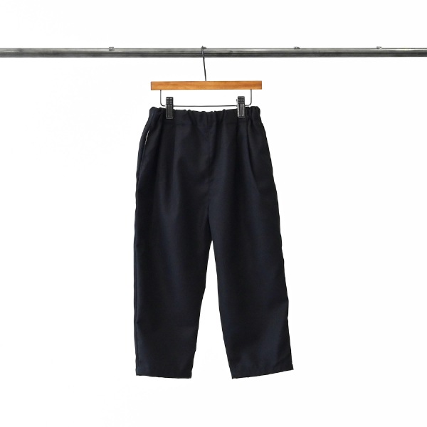 【25FW】2タックイージーパンツ / ブラック