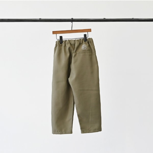 【25FW】2タックイージーパンツ / ブラック