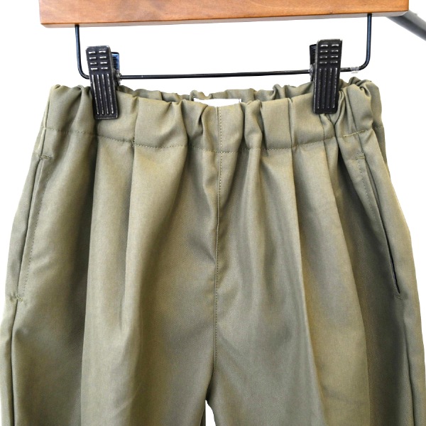 【25FW】2タックイージーパンツ / ブラック