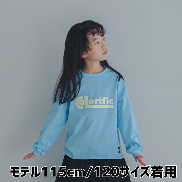 【25FW】Calorific ロングＴシャツ / ブルー