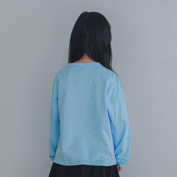 【25FW】Calorific ロングＴシャツ / ブルー