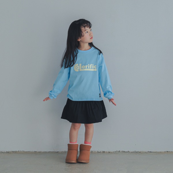 【25FW】Calorific ロングＴシャツ / ブルー