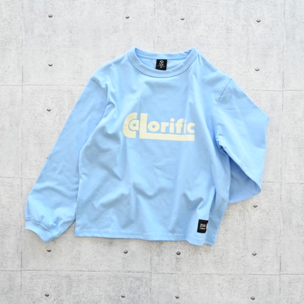 【25FW】Calorific ロングＴシャツ / ブルー