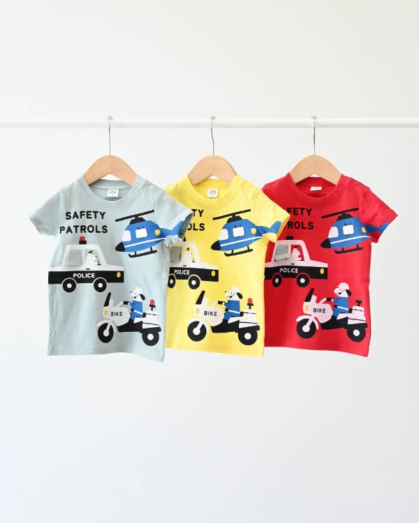 【チークルーム】パトロールＴシャツ / レッド