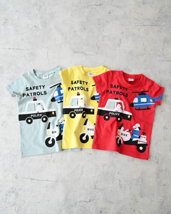 【チークルーム】パトロールＴシャツ / レッド