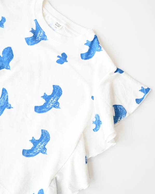 【26PS】バードTシャツ / オフホワイト